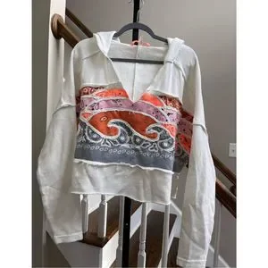 Free people all time bandana hoodie hotsell